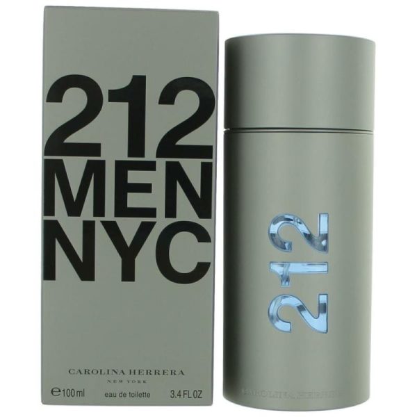 212 By Carolina Herrera, 3.4 Oz Eau De Toilette Spray For Men Cheap