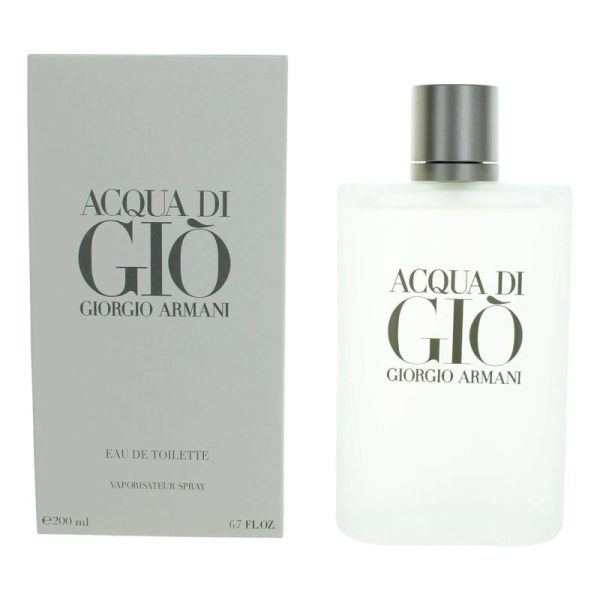 Acqua Di Gio By Giorgio Armani, 6.7 Oz Eau De Toilette Spray For Men Sale