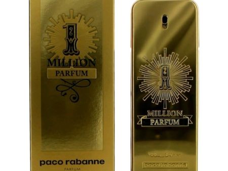 1 Million By Paco Rabanne, 3.4 Oz Pure Parfum Spray For Men For Sale