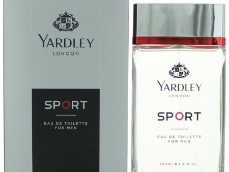 Yardley Sport By Yardley Of London, 3.4 Oz Eau De Toilette Spray For Men Online now