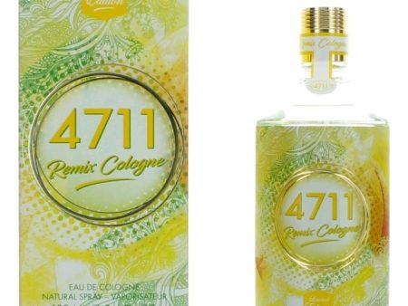 4711 Remix Cologne Lemon By Muelhens, 3.4 Oz Eau De Cologne Spray For Unisex For Discount