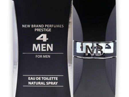 4 Men by New Brand for Men - 3.3 oz EDT Spray For Discount