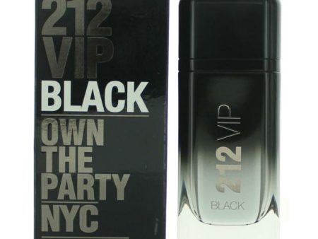 212 Vip Black By Carolina Herrera, 3.4 Oz Eau De Parfum Spray For Men Sale