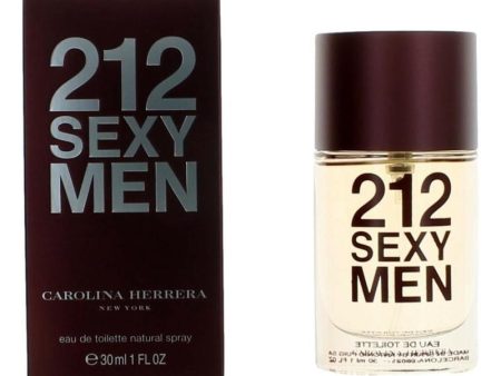 212 Sexy By Carolina Herrera, 1 Oz Eau De Toilette Spray For Men Supply