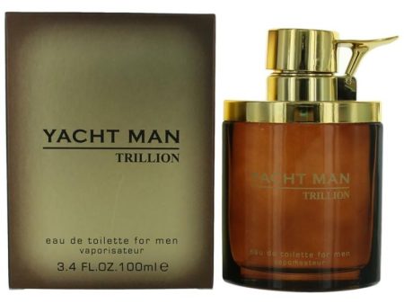 Yacht Man Trillion By Myrurgia, 3.4 Oz Eau De Toilette Spray For Men Sale