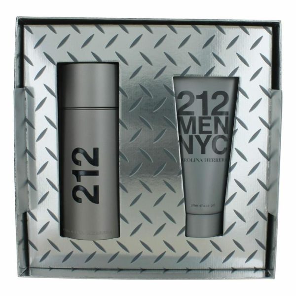 212 By Carolina Herrera, 2 Piece Gift Set For Men For Sale