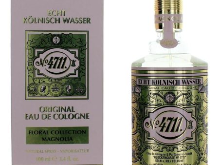 4711 Floral Collection Magnolia By 4711, 3.4 Oz Eau De Cologne Spray For Unisex Online