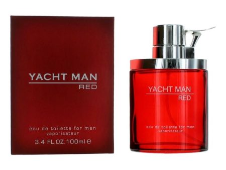 Yacht Man Red By Myrurgia, 3.4 Oz Eau De Toilette Spray For Men Online