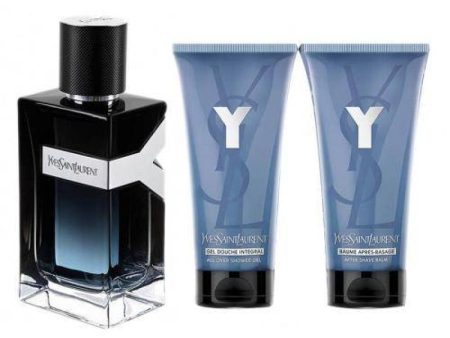 Y  BY YSL 3 PCS SET FOR MEN: 3.3 EDP SP (HARD BOX)  Sale