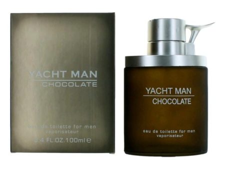 Yacht Man Chocolate By Myrurgia, 3.4 Oz Eau De Toilette Spray For Men Fashion