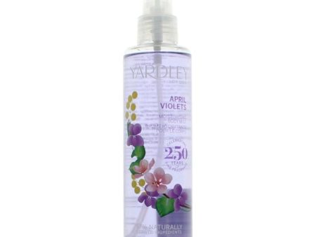 Yardley April Violets By Yardley Of London, 6.8 Oz Moisturising Body Mist For Women For Cheap