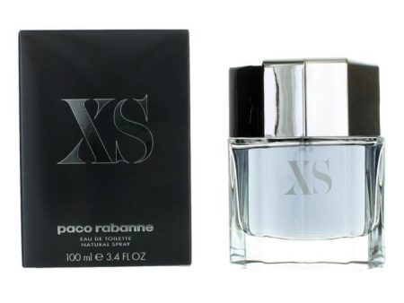 Xs Grey By Paco Rabanne, 3.4 Oz Eau De Toilette Spray For Men Online now