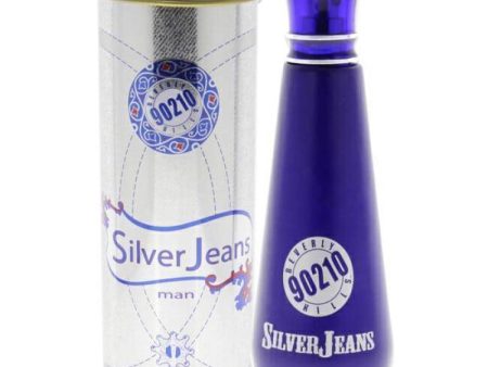 90210 Silver Jeans by Giorgio Beverly Hills for Men - 3.4 oz EDT Spray Sale