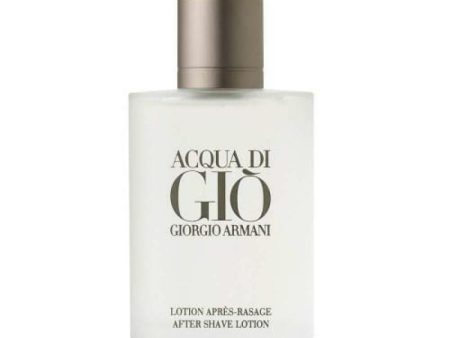 ACQUA DI GIO 3.4 AFTER SHAVE LOTION SPLASH (GLASS BOTTLE) For Sale