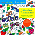 Zendoodle Colorscapes: Words Of Appreciation Cheap