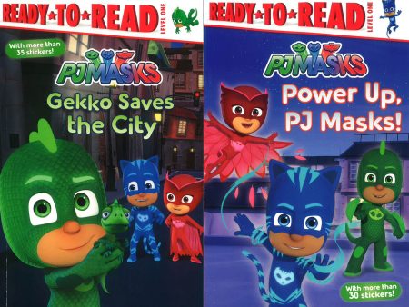 Ready-To-Read Level 1 PJ Masks 6 Book Set Supply