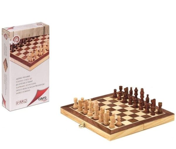 Wooden Magnetic Folding Chess Fashion