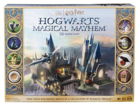 Wizarding World Harry Potter Hogwarts Magical Mayhem 3D Board Game Supply