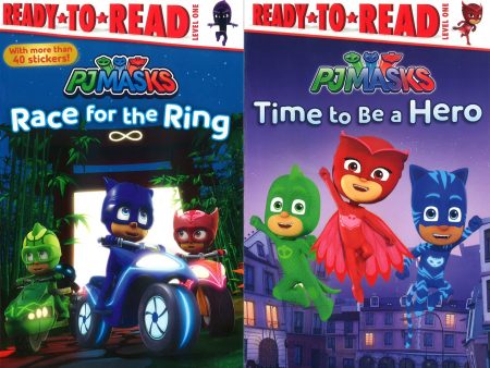 Ready-To-Read Level 1 PJ Masks 6 Book Set Supply