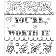 Zendoodle Colorscapes: Words Of Appreciation Cheap