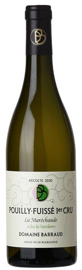 Pouilly-Fuisse 1er  La Marechaude Clos de la Verchere , Domaine Daniel et Julien Barraud 2022 For Sale